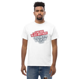 Cruisin for a Bluesin Large Logo T-shirt