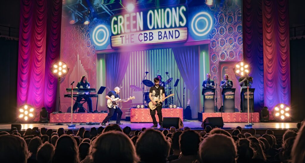 The Chicago Blues Brothers band live on stage