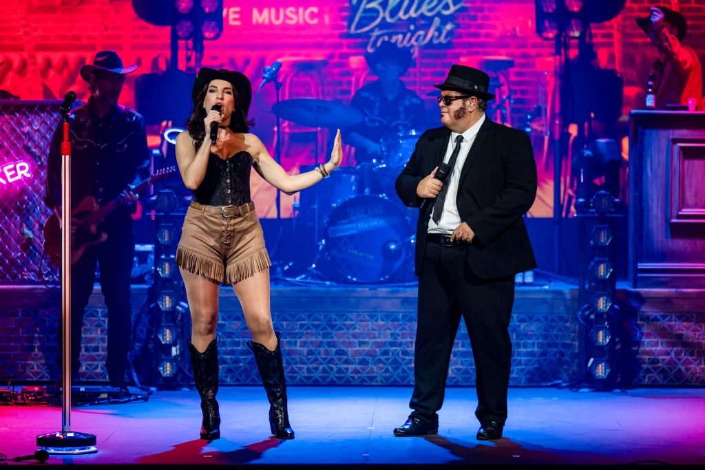 The Chicago Blues Brothers live on stage